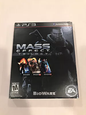 Mass Effect Trilogy (Sony PlayStation 3 2012) - Very Good Condition • $18.50