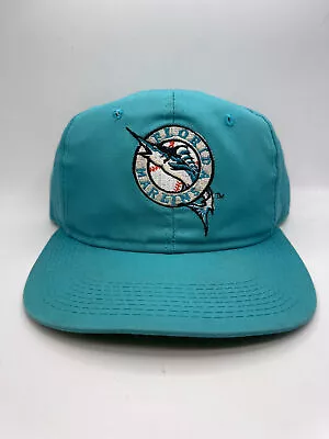 Vintage Florida Marlins G Cap Snapback Hat • $20