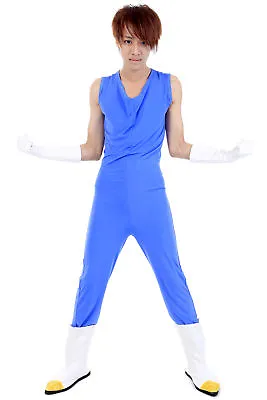 Vegeta Cosplay Halloween Costume Prince Of All Saiyans Uniform V2 Size Kid-US3XL • $79.98