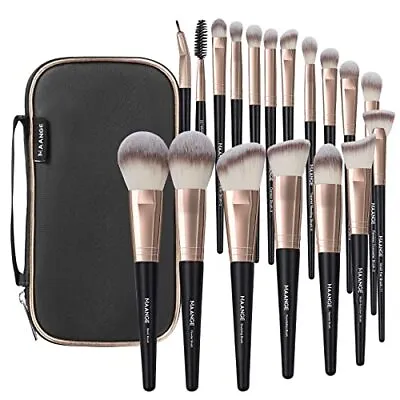 Makeup Brushes With Case MAANGE 18 Pcs Professional Makeup Brush Set Premium • $29.20