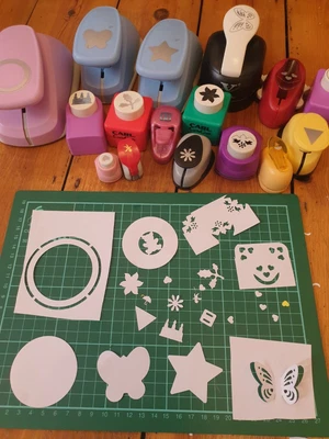 £38 • Buy Craft Punch Bundle Butterfly Card Xcut Carl Woodcare Tonic Border Christmas 1