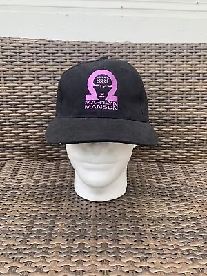 Very Rare Vintage Marilyn Manson Concert Tour Merch Strapback Hat • $50