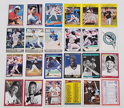 1991 BASEBALL Bowman Donruss Fleer Ultra Leaf Score Studio Topps ACTUAL PHOTOS • $0.99