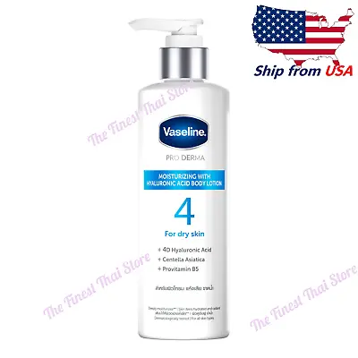 Vaseline Pro Derma Moisturizing W Hyaluronic Acid Body Lotion For Dry Skin 250ml • $29