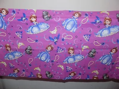 £12.64 • Buy Disney Princess Sofia The First Cartoon Kids Girls Purple Window Curtain Valance