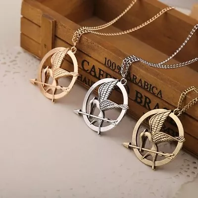 The Hunger Games Mockingjay Necklace Collectible Fashion Accessory Popular • $19.57