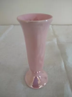 Vintage Beautiful Sadler Luster  Pink Bud Vase. Vgc. Used. • £15.99
