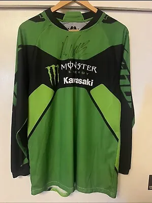 Ryan Villopoto Autographed - Thor Jersey - Monster Energy Kawasaki - *brand New* • £243.28