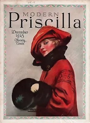 Modern Priscilla Magazine 1925 December Women's Interest/Household/Crafts Etc. • $26.99