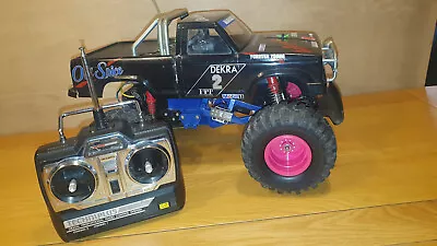 Tamiya Bush Devil Vintage + With Period Acoms Techniplus Radio - RC Truck • £200