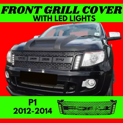 For PX1 Ford Ranger (12-14) Grillie Raptor Style Mesh Cover ABS Plastic Cover XL • $264.99