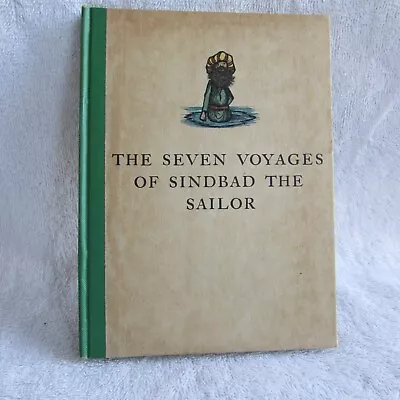 The Seven Voyages Of Sindbad The Sailor: Woodcuts By Philip Reed (1939 HC) • $15