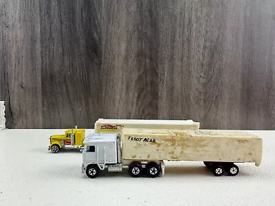 Matchbox HO Scale Tractor Trailer Truck 2 Piece Lot With Shell Tanker • $11.50