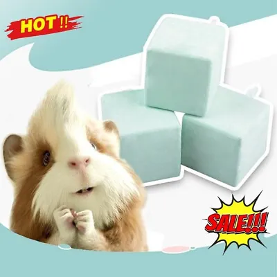 Hamster Rabbit Rat Guinea-pig Calcium Mineral Chew Cube Teeth Grinding Toys US • $1.17