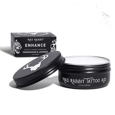 Mad Rabbit Tattoo Balm & Aftercare Cream- Color Enhancement That Revives Old New • $24.61