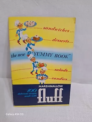 Vintage 1947 Marshmallow Fluff Recipe Book 100 Delicious Recipes   Yummy Book  • $14