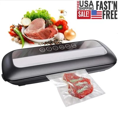 $21.84 • Buy Commercial Vacuum Sealer Machine Seal A Meal Food Saver System With Free Bags US