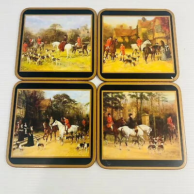 4 Pimpernel Vintage Drink Coasters British Red Coats Military Army Lot History • $19.99