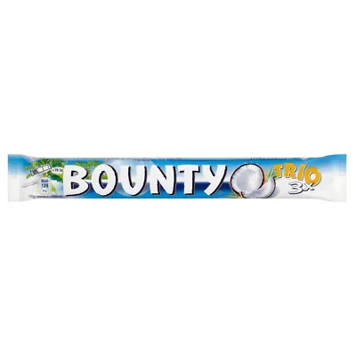 £6.90 • Buy Bounty Coconut Milk Chocolate TRIO PACKING Bar 85g X 5 Box Gift Pack Vegetarian!