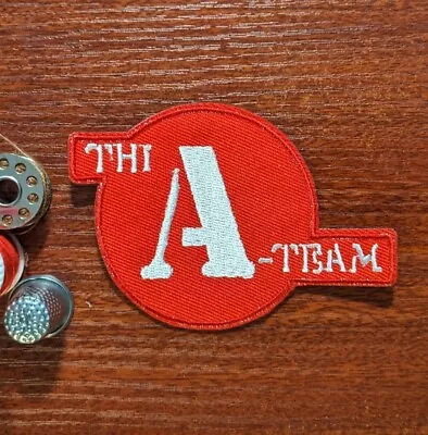 The A Team Patch 80s Cult Classic TV Show Mr. T Embroidered Iron On 3.25x3.5  • $5