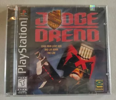 Judge Dredd Sony PlayStation 1 PS1 1998 New Sealed • $200