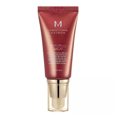 MISSHA M Perfect Cover BB Cream No.27 Honey Beige For Medium/tan Skin SPF 42 PA • $25.99