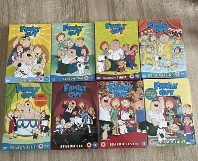 Family Guy: Seasons 1-8 DVD - (BRAND NEW & SEALED) • £0.99