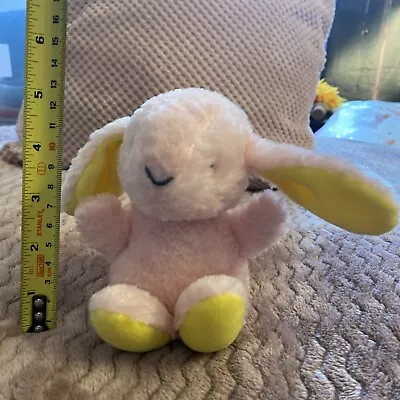 Chad Valley Rabbit Soft Plush Comforter Toy 5” • £1