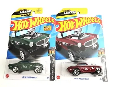 Hotwheels Volvo P1800 Gasser Red And Green Hotwheels Legend Tour • $3.75