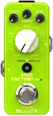 MOOER MOD Factory MKII With 11 Different Modulation Effects Chorus Flange... • $80