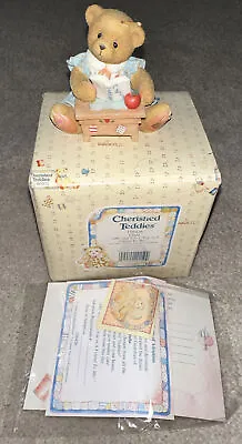 1996 Cherished Teddies  Linda - ABC And 1-2-3 You're A Friend To Me  #156426 IOB • $11.99