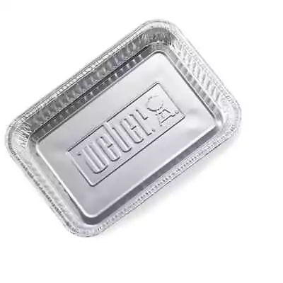 Small Drip Pans (10-pack) Weber Aluminum X Pan Grill Of Genesis Spirit Q BBQ • $9.98