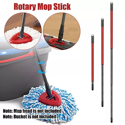 Rotary Mop Stick Telescopic Handle Replacement Floor Clean For O-Cedar EasyWring • $14.98