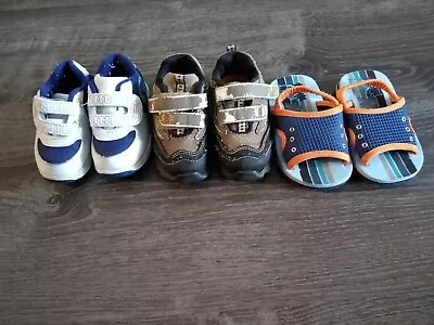 Infant Boys Shoes Size 4 And 5 - Lot Of 3 Pair • $5