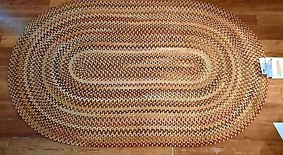 $250 • Buy Vintage Capel Braided Area Rug (Made In The USA ) 5'1  By 3'