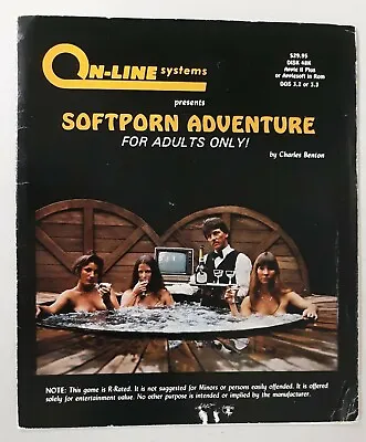 $2995 • Buy Softporn Adventure By On-Line Systems For Apple II+,IIe,IIc,IIgs 1981 Sierra
