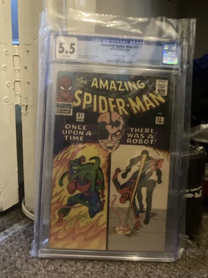 £675 • Buy Amazing Spider-Man 37 CGC 5.5 Penny Variant