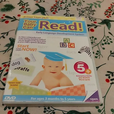 Your Baby Can Read Multisensory Early Language Development 6 DVDs Set • £24.99