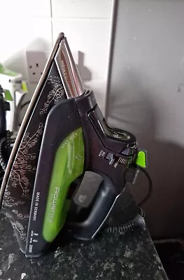 £34.90 • Buy ROWENTA Eco Intelligence DW6330 Steam Iron. High Precision 2500W- Black & Green