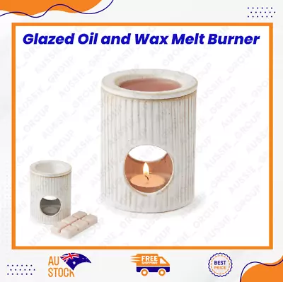 $8.89 • Buy Glazed Oil And Wax Melt Burner