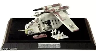 Star Wars Code 3 Republic Gunship Diecast Vehicle MIB Incl Perspex Case RARE • £350