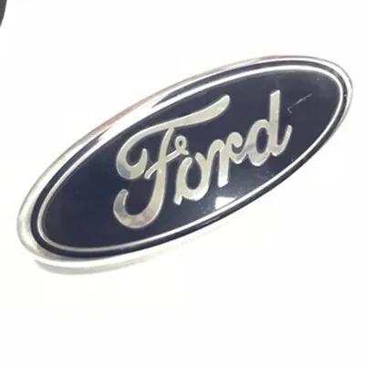 7 X2.5  Front Grille Rear Tailgate Oval Emblem Badge For Ford F150 F250 Blue • $14.99