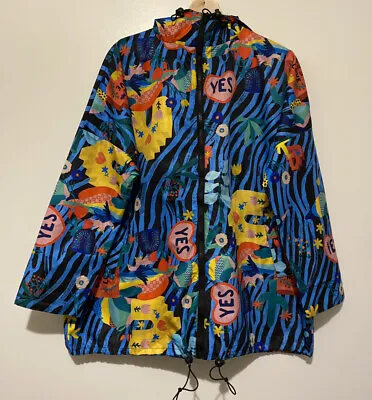 $110 • Buy Cute Gorman River Of Love” Raincoat Coat Size S/M Fits A 12