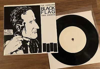 Black Flag The Unheard 1983 Demos 7” Dead Kennedy Circle Jerks Minor Threat MDC • $8.50