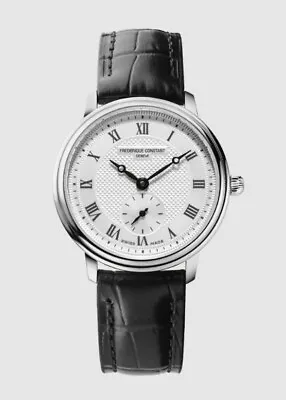 Frederique Constant Women's CLASSICS Slimline Quartz Black Watch 39MM FC-235M1S6 • $447.99