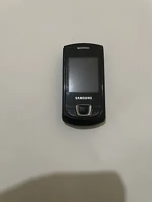Samsung Monte Slide GT-E2550 Strong Black (Unlocked) Mobile Phone Good Condition • £24.99