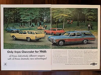 1967 Chevrolet Vehicle Lineup Chevelle Malibu Station Wagon Bel Air  • $8.99