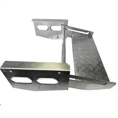 Coast Single Pull-Out Caravan Step - Galvanized Steel 530mm • $89.81