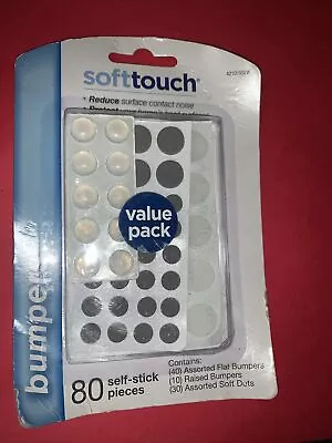 SoftTouch 80-Pack Round Cabinet Bumpers • $4.99