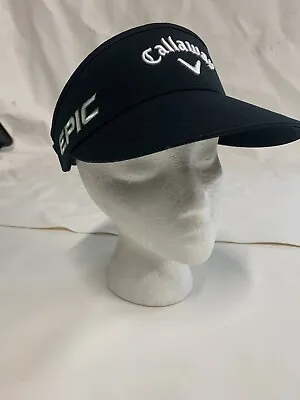 Callaway Tour Authentic High Crown Odyssey Epic Flash Adult Visor Black NEW • $24.99